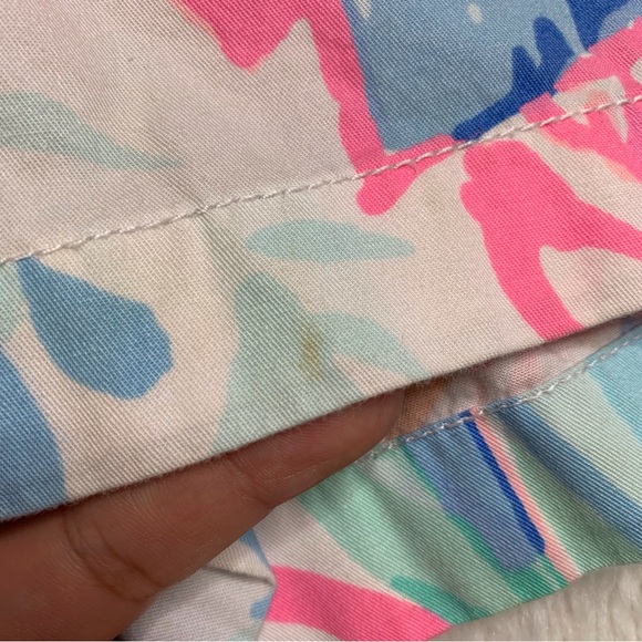 Lilly Pulitzer 19277 Women's Pink White The Callahan Short in Out of the Sea 4 - Picture 7 of 12